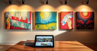 supporting new artists regionally