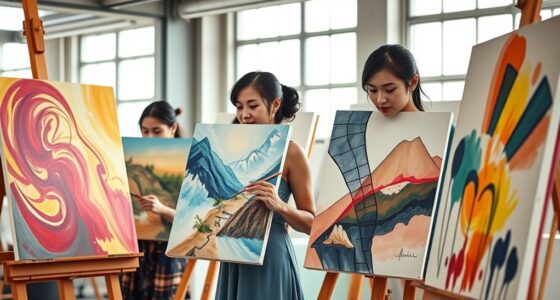 upcoming asian women artists