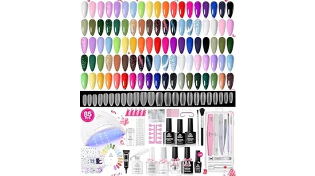 85 piece gel polish kit