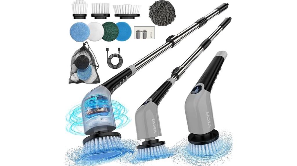 electric scrubber with extras