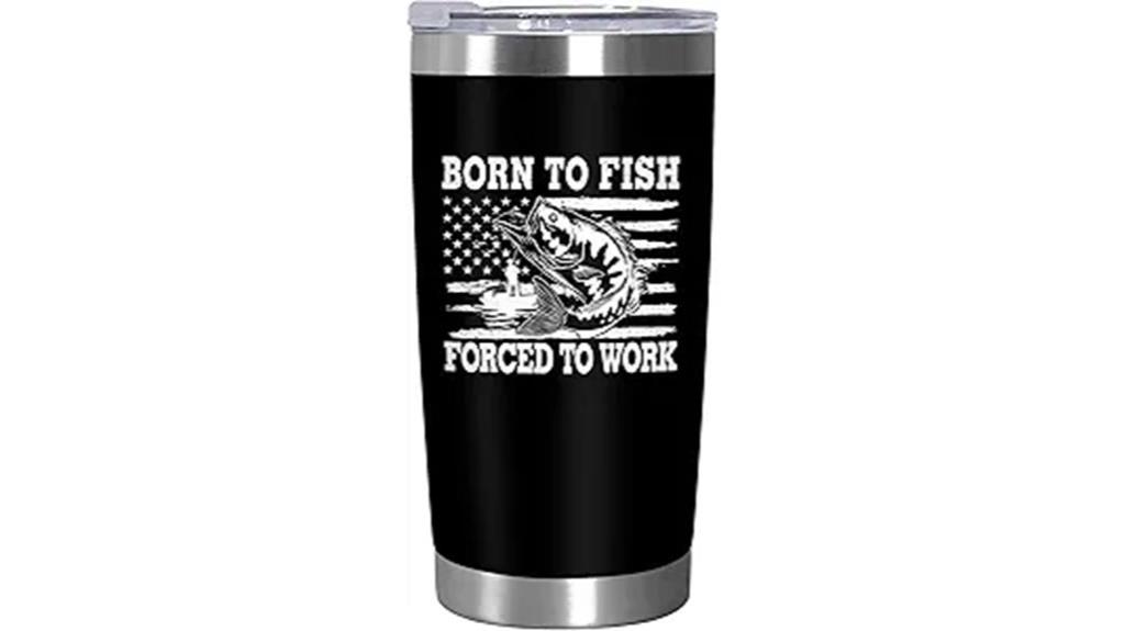 fishing tumbler christmas gift