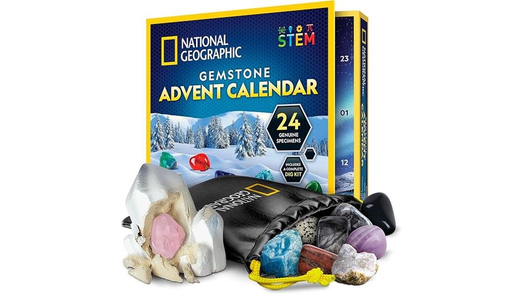 gemstone advent calendar reveal