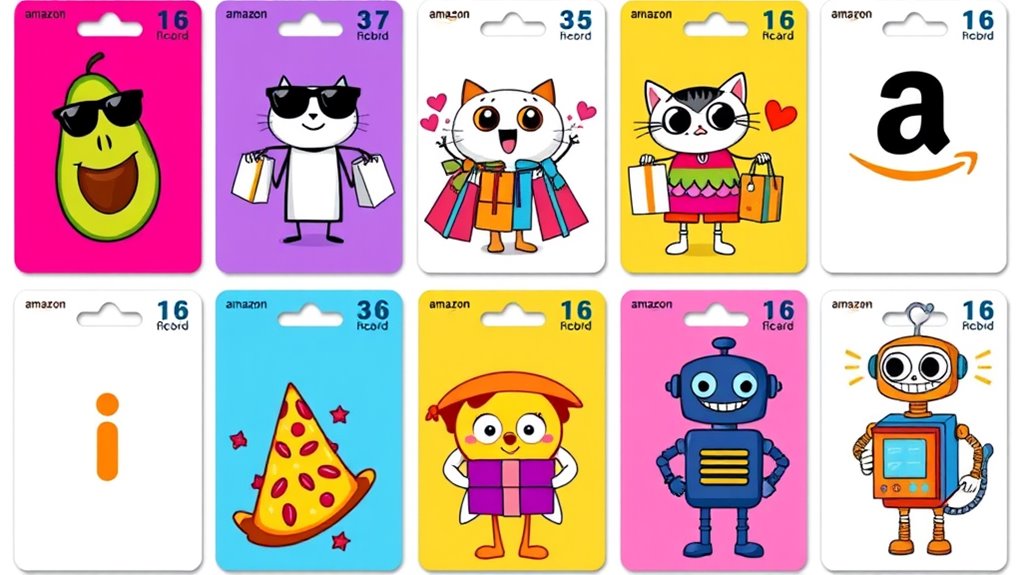 humorous amazon gift cards