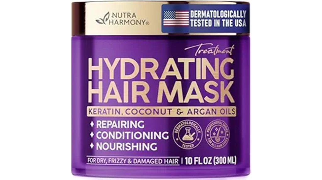 hydrating hair mask for damaged