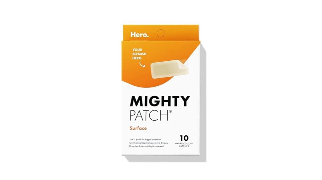 large pimple patch set