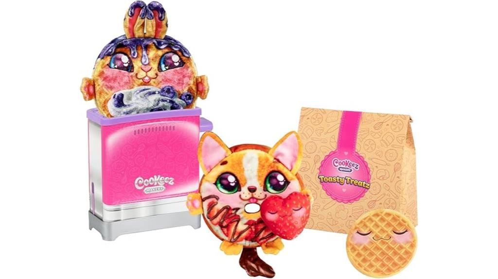 scented plush toasting set