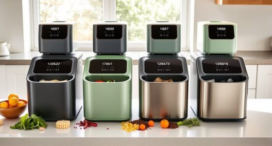 top electric kitchen compost bins