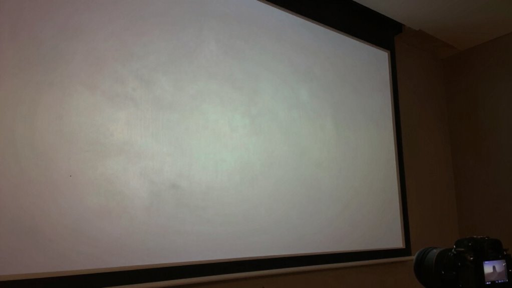 adjust brightness clean lens