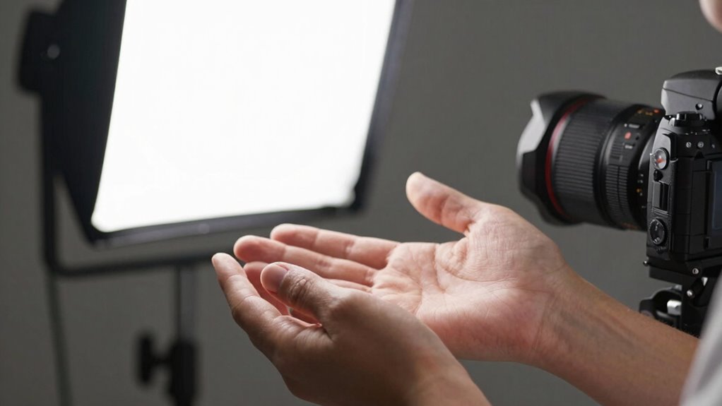 adjust consistent lighting levels