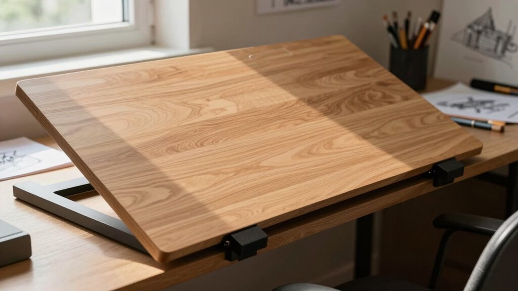 adjustable ergonomic drafting setup