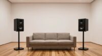 arrange speakers for optimal acoustics
