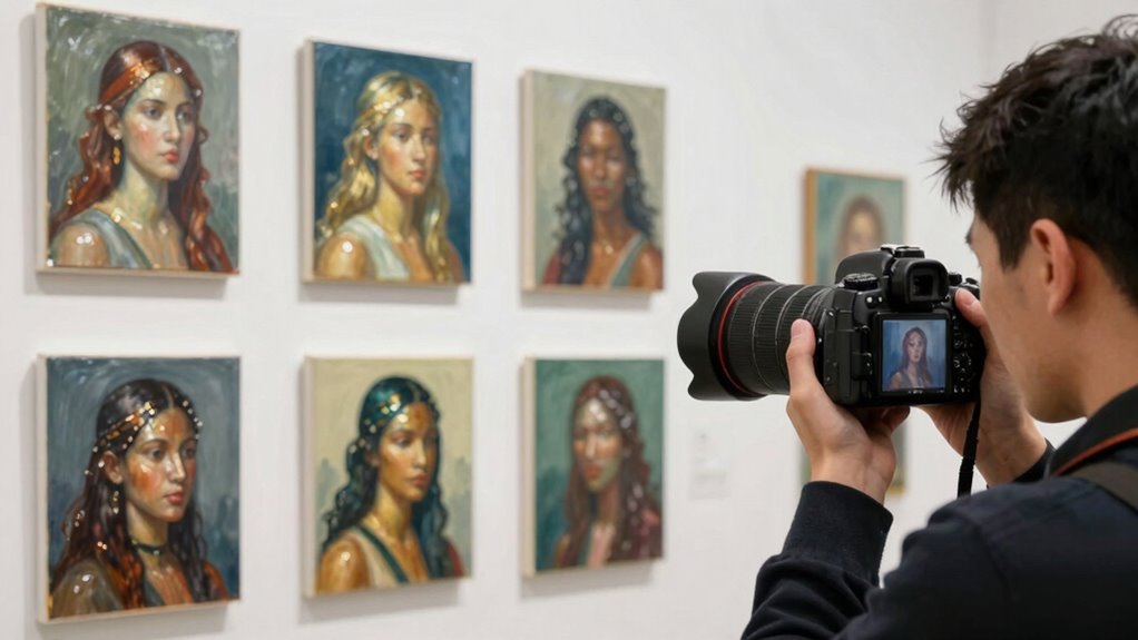 capture artwork from multiple angles