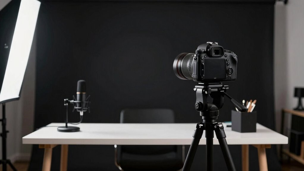 choose a clean well lit space