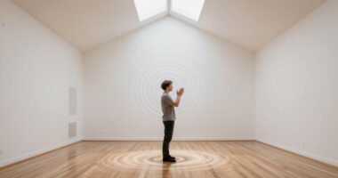 clap test reveals acoustics