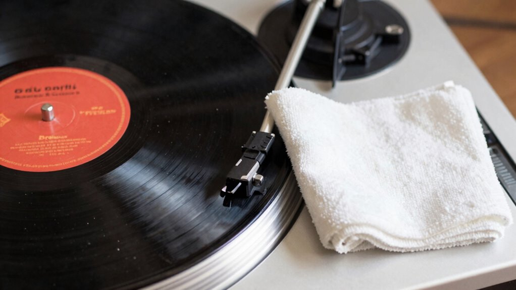 clean records ensure optimal sound