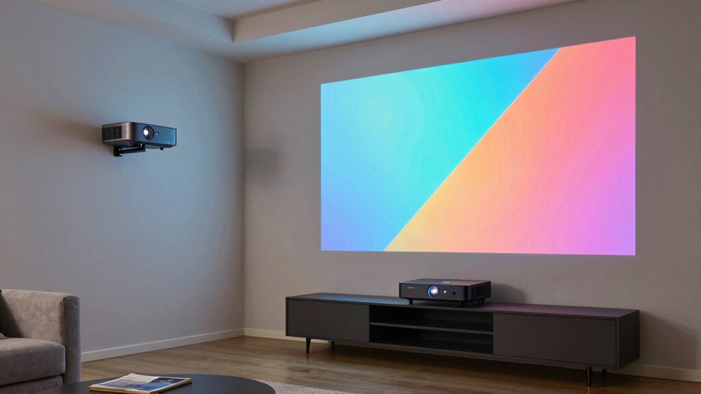 close distance high quality projection