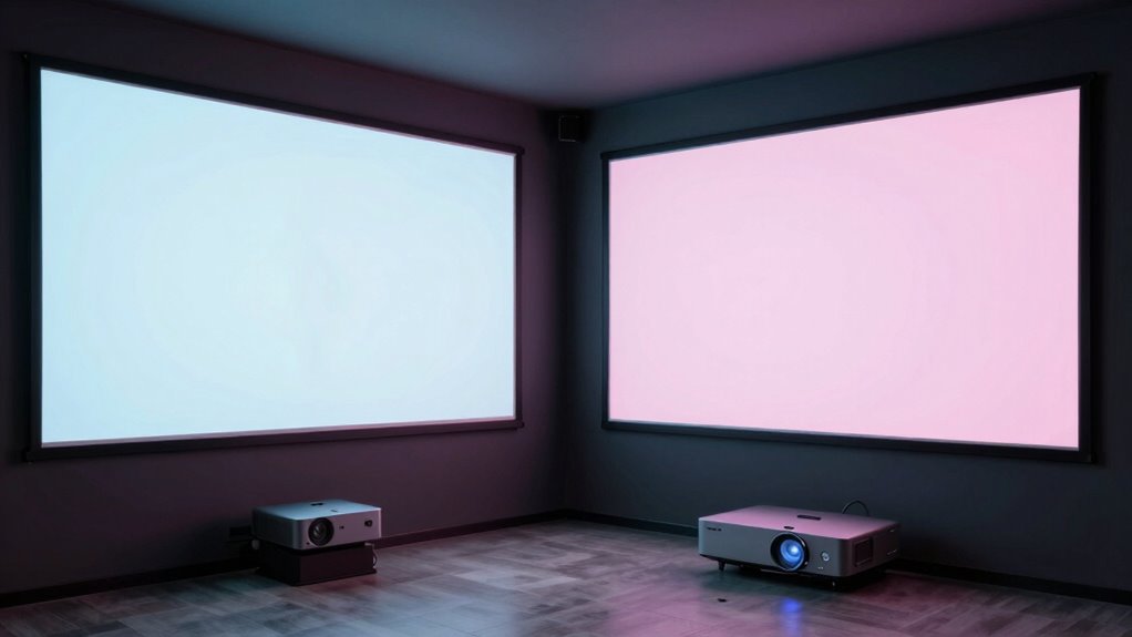 close range projection technology