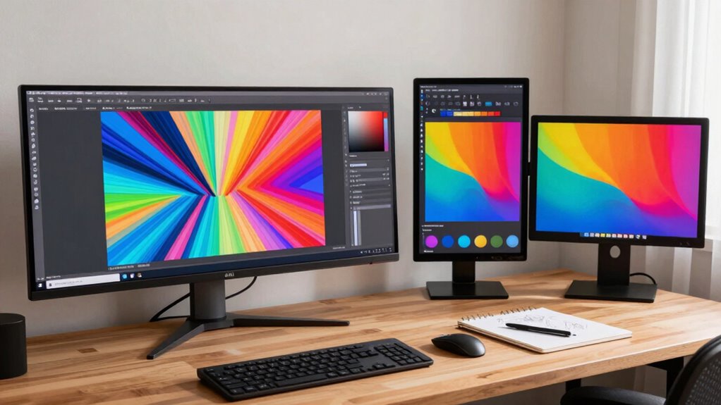 comparison of wide displays