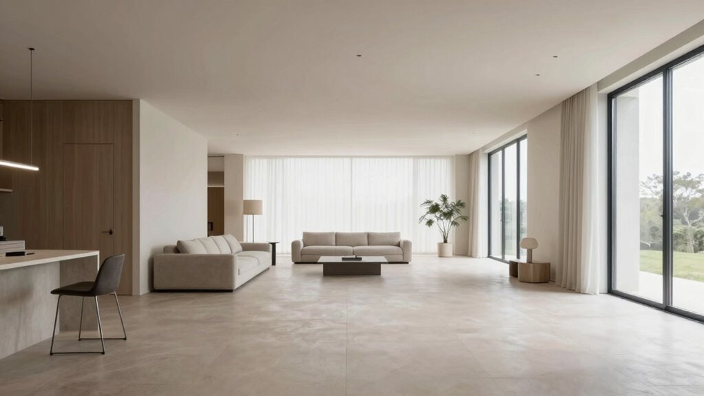 create spacious visual flow