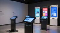 digital labels enhance exhibit accessibility