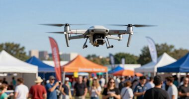 drone event flying regulations
