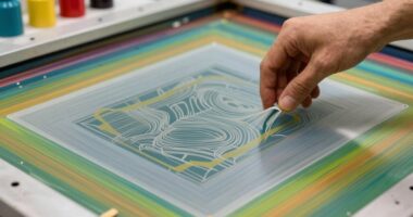 exposure process in screen printing