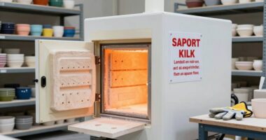 follow kiln safety protocols