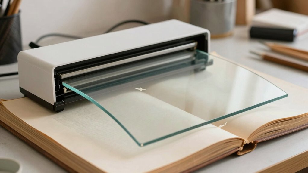 gentle fragile book handling