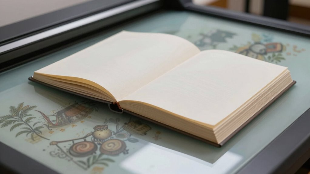 gentle handling preserves delicate pages