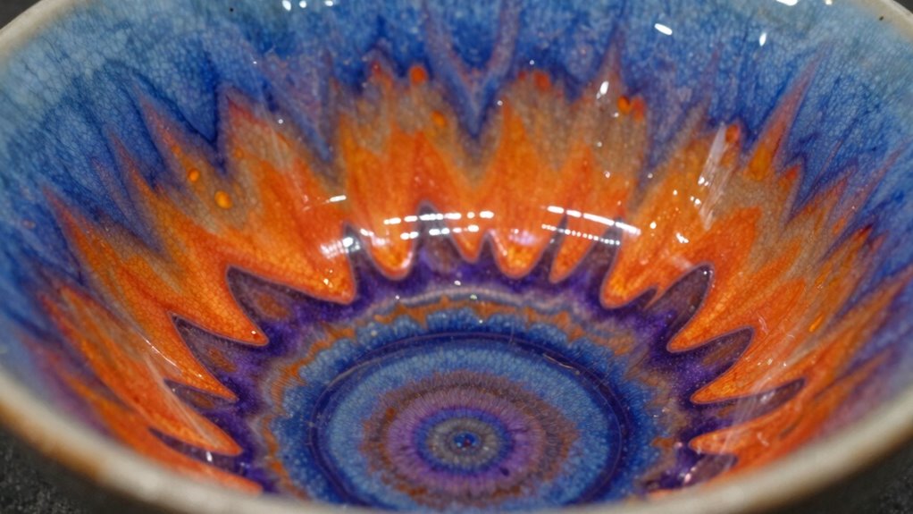 glaze reactions affect color