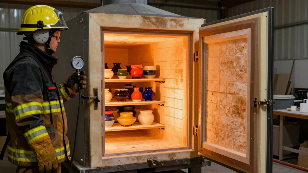 identify kiln trouble signs