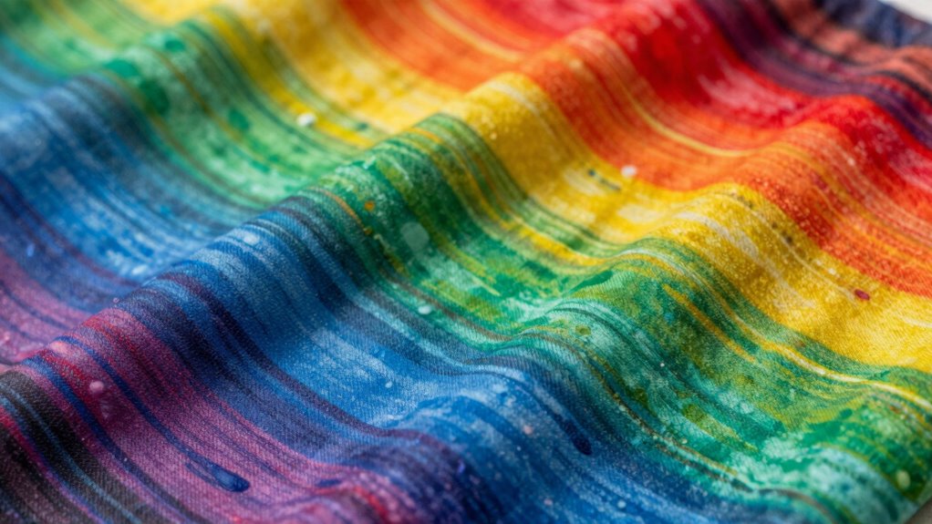 ink bonds tightly with fabric