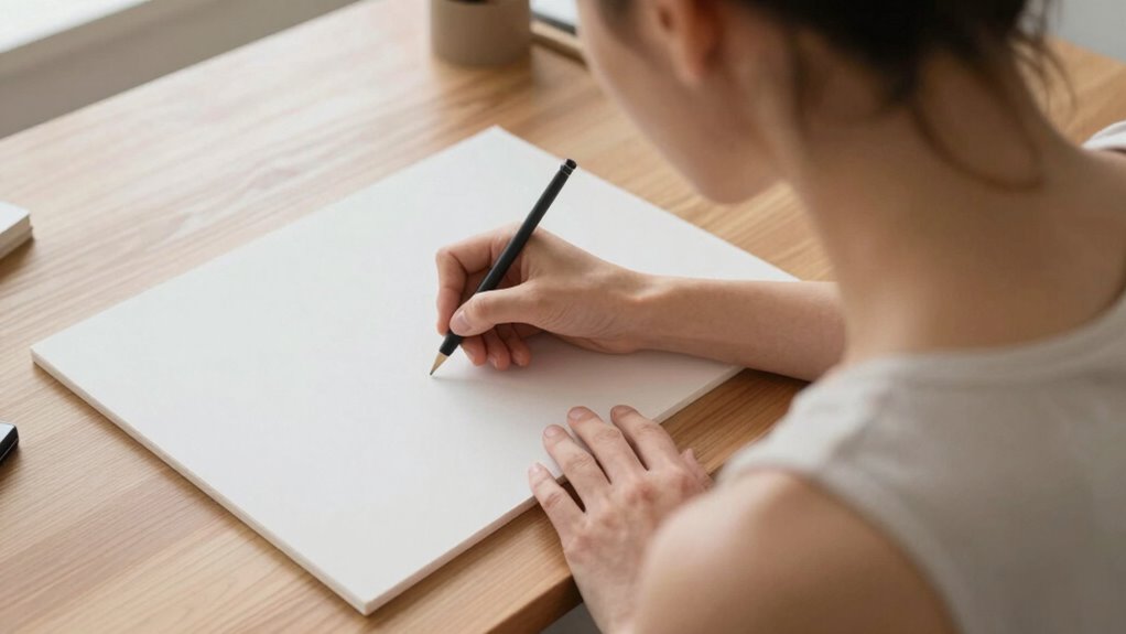 maintain ergonomic drawing posture