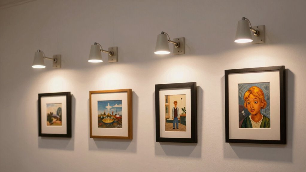 match artwork and lighting