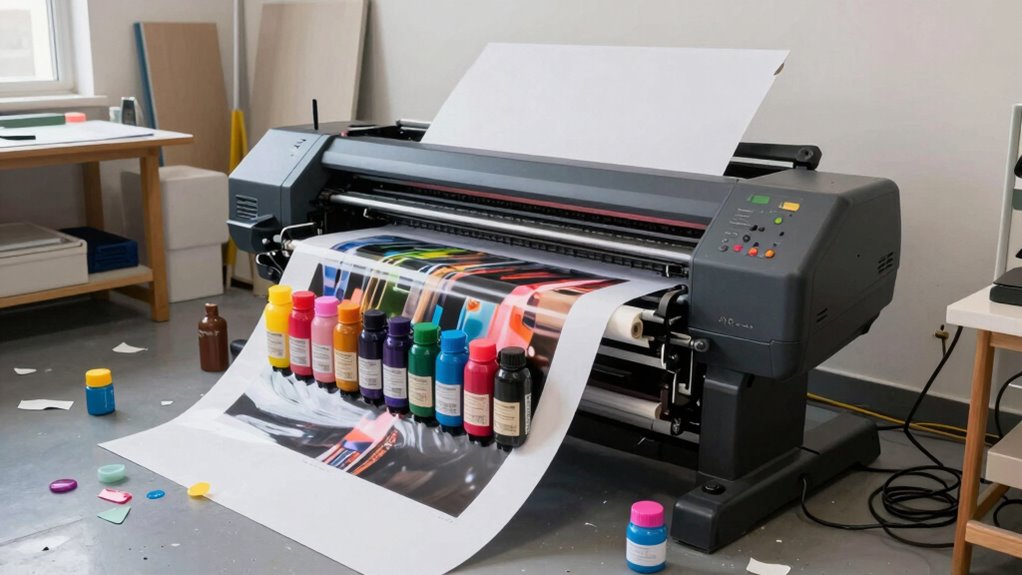 monitor ink and media costs