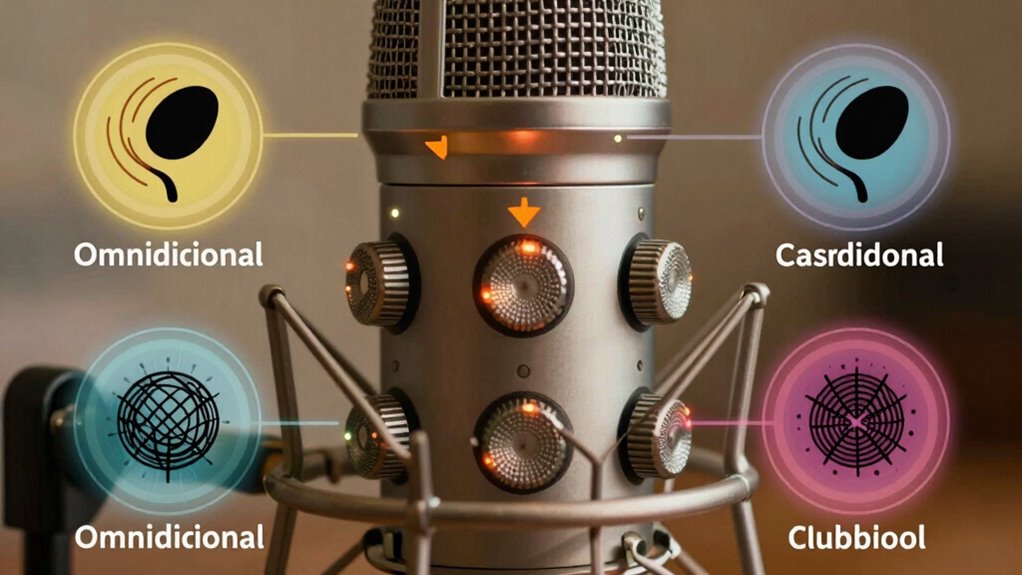 optimize microphone pattern selection