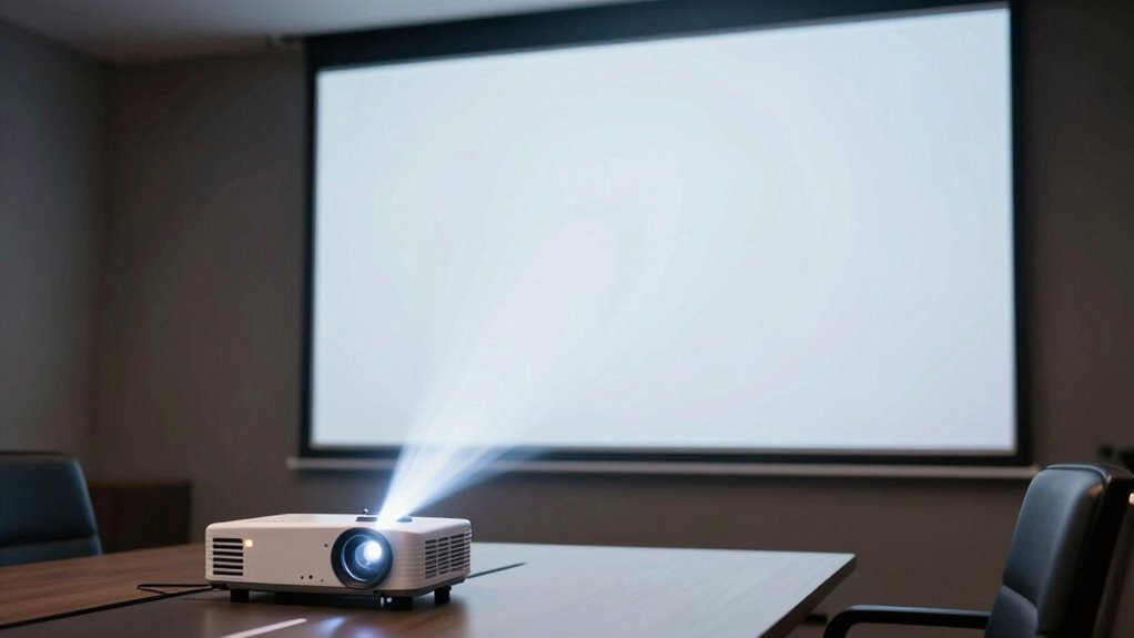 optimize projector brightness settings