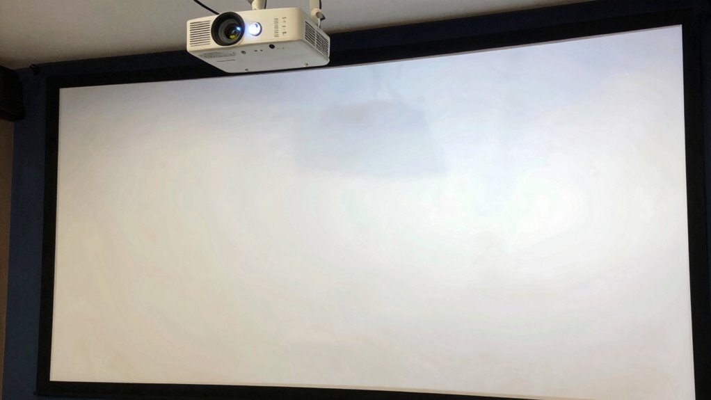 optimize projector image quality