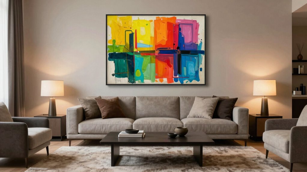 optimized lighting and furniture