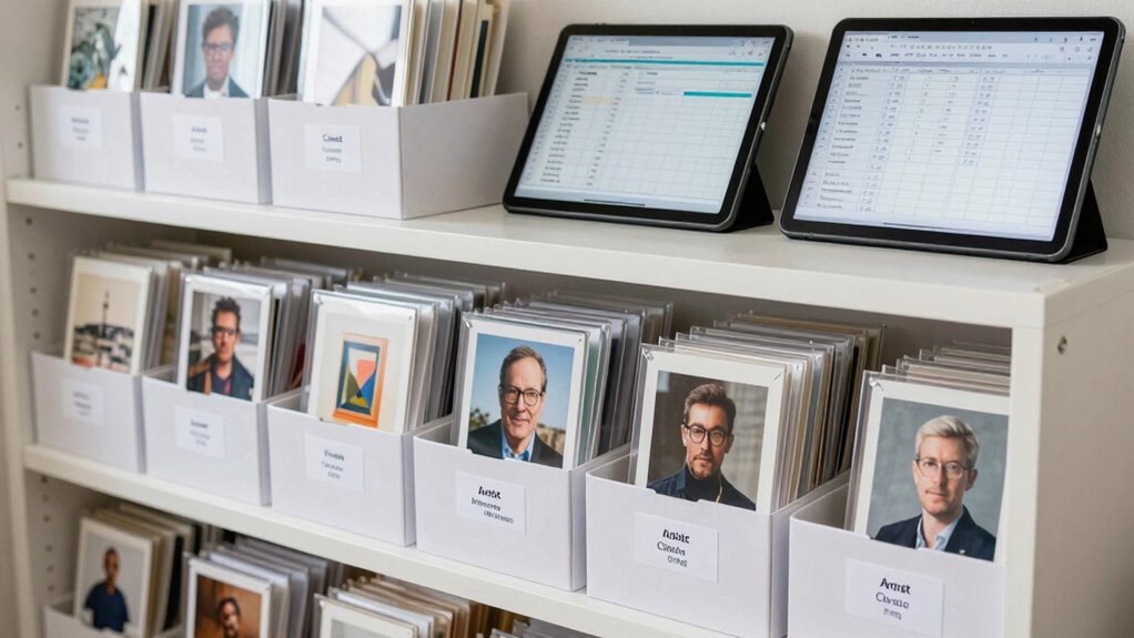 organized art inventory safeguard