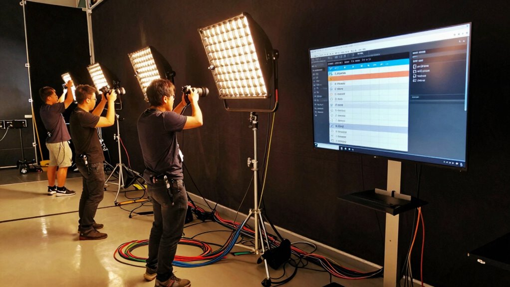 post event lighting evaluation