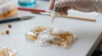 post print resin cleanup