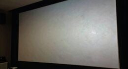 projector screen color issues