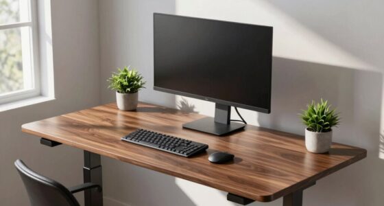 proper height for standing desk