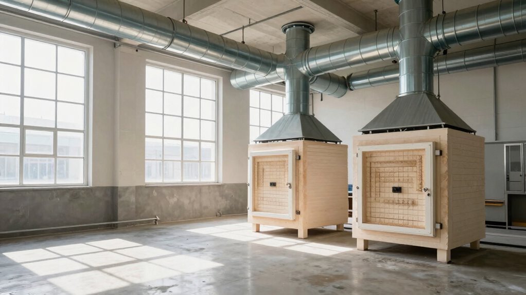 proper kiln ventilation standards