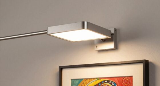 properly size picture lights