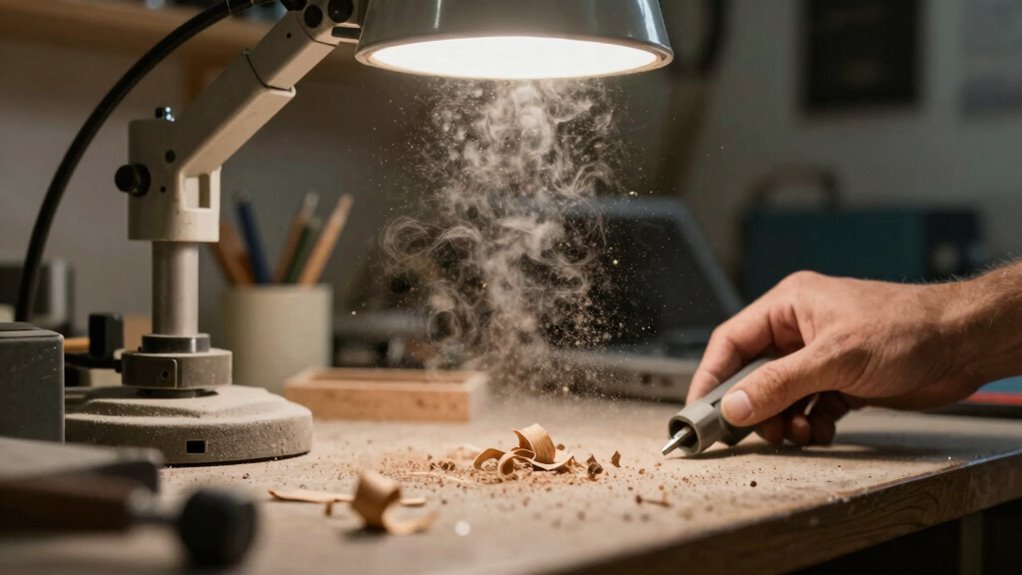 protect lungs with dust control