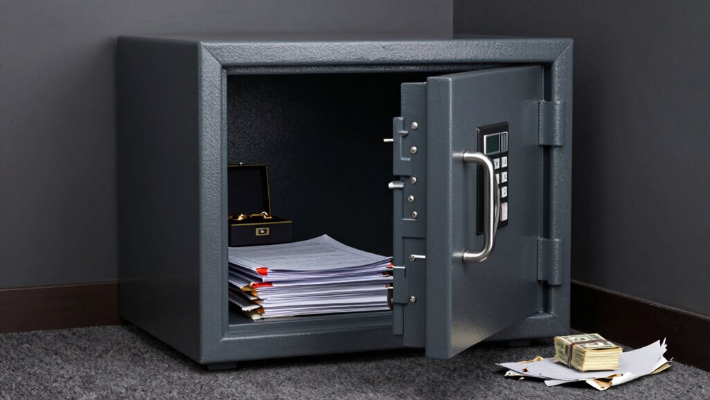 protects important valuables from fire