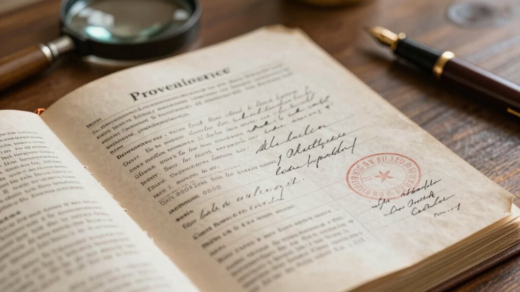 provenance ensures art authenticity