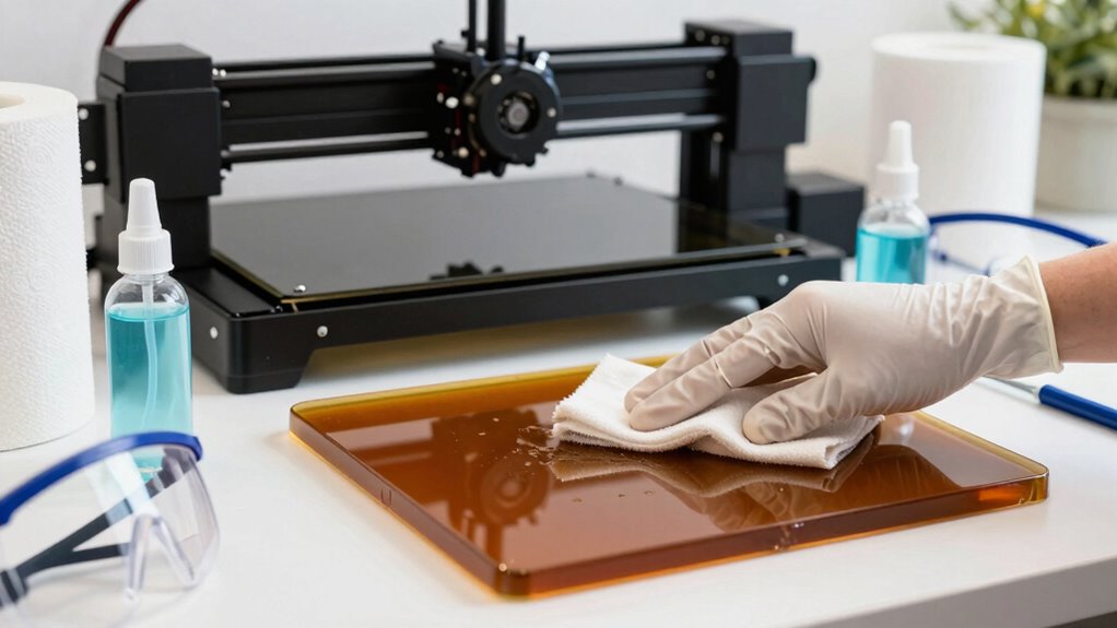 rushing resins causing damage